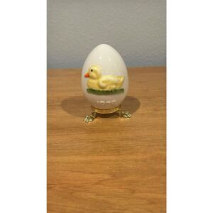 1979 Goebel West Germany Annual Easter Egg. Yellow Duck